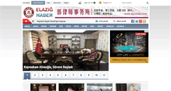 Desktop Screenshot of elazighaber.com